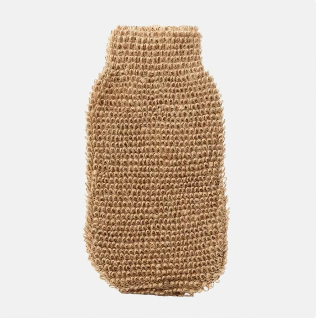 Natural Fiber Exfoliating Glove